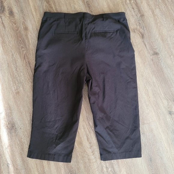 Penningtons Plus Black Capris Pants Size 20 #827 - Picture 13 of 13